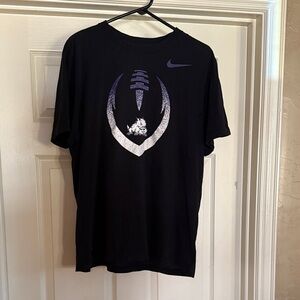Nike Black and Purple football Tee